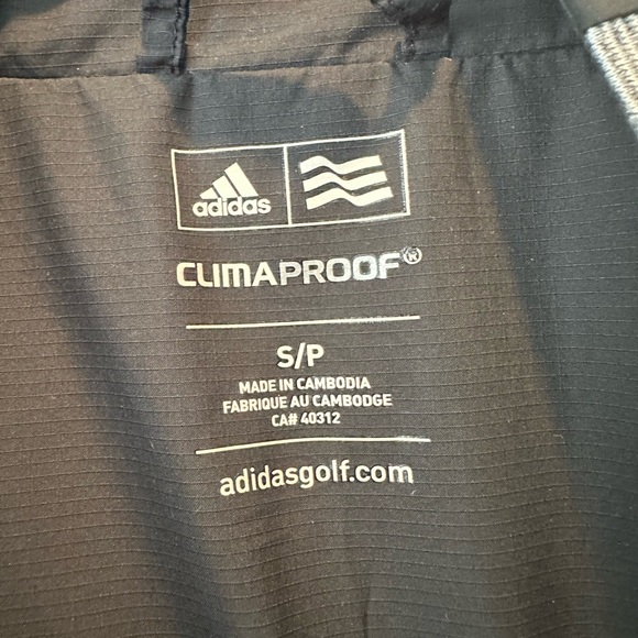 Adidas climaproof rain jacket size small - Picture 2 of 2